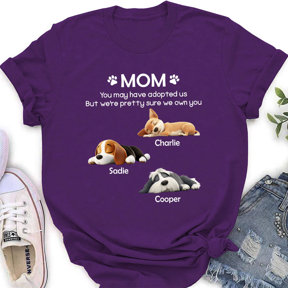 I Own You For Sure Version 2- Personalized Custom Women's T-Shirt - Image 3