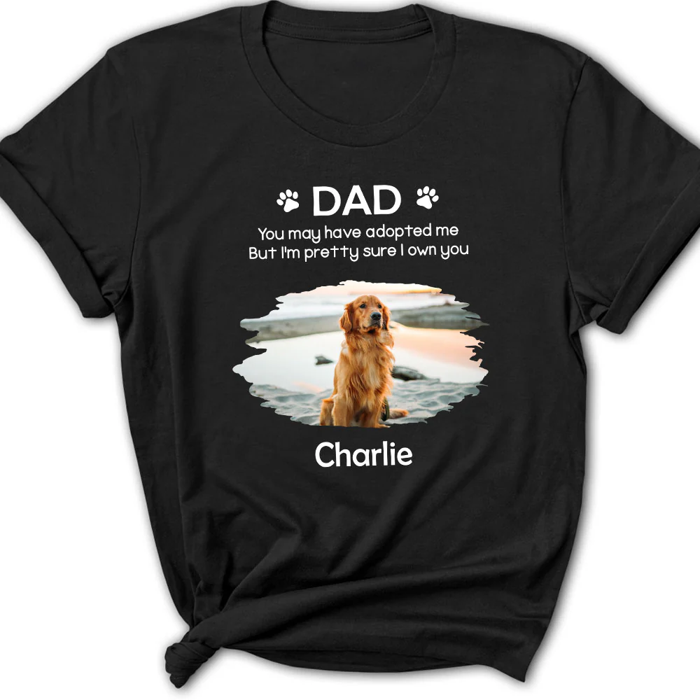 I Own You For Sure Version 2 Photo- Personalized Custom Women's T-Shirt