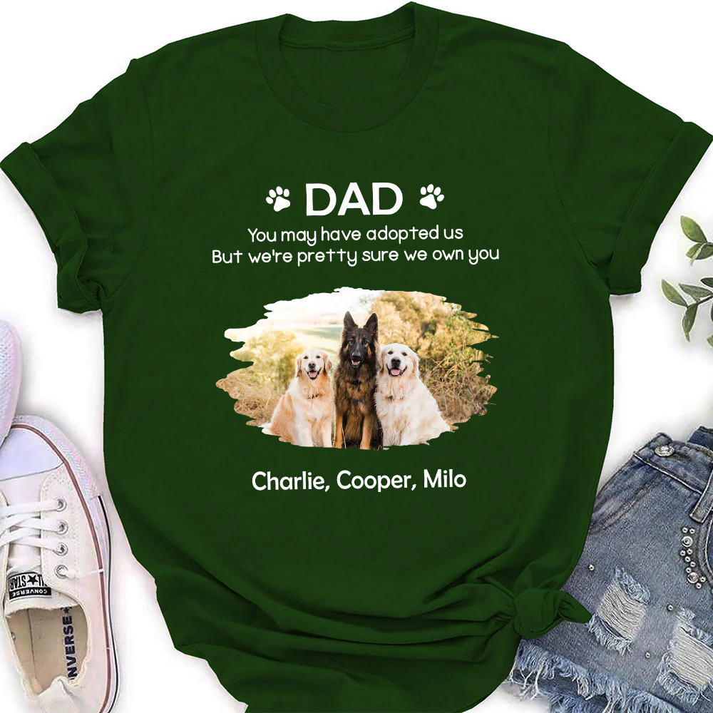 I Own You For Sure Version 2 Photo- Personalized Custom Women's T-Shirt - Image 5