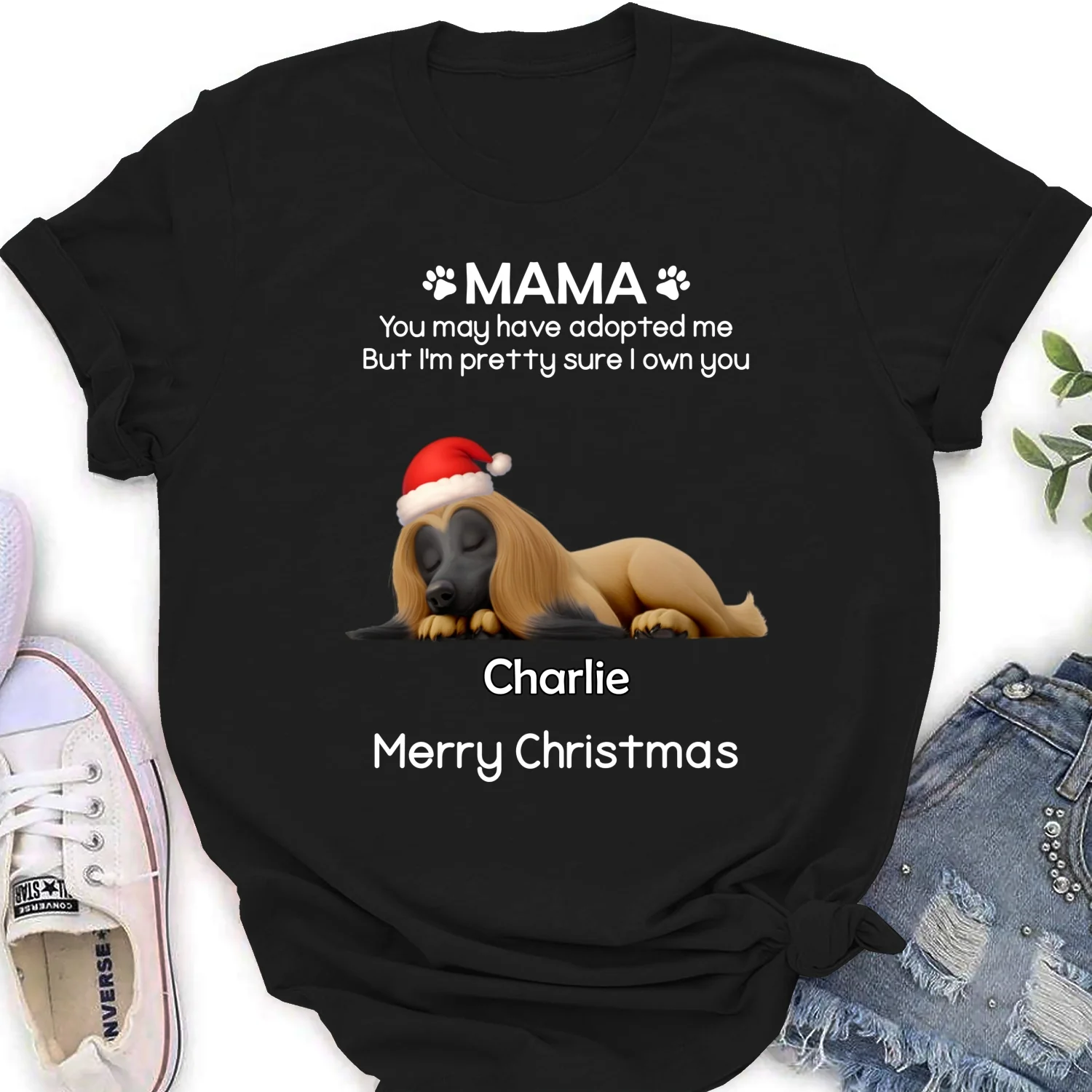 I Own You Fur Snow Ver - Personalized Custom Women's T-Shirt - Image 6