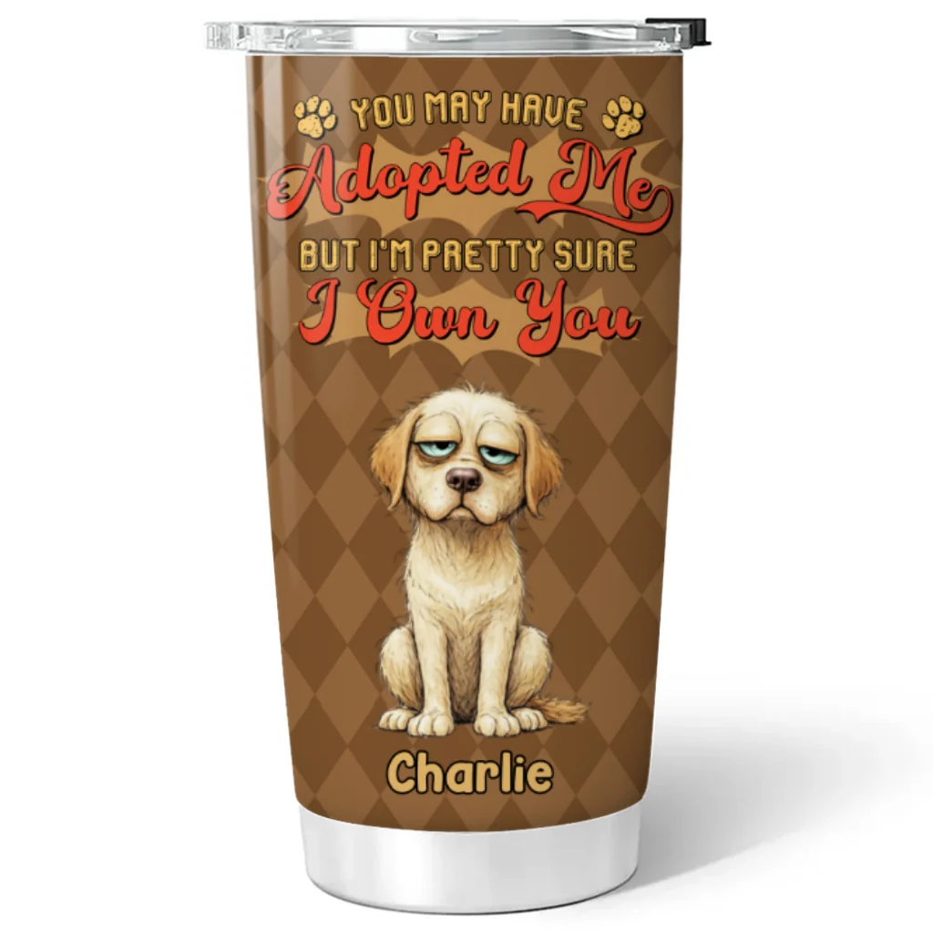 I Own You - Personalized Custom Tumbler - Image 6