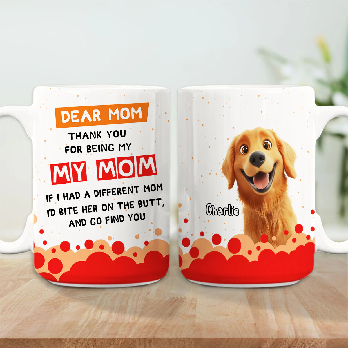 I Wil Go Find You Anywhere Mom - Personalized Custom Coffee Mug - Image 4