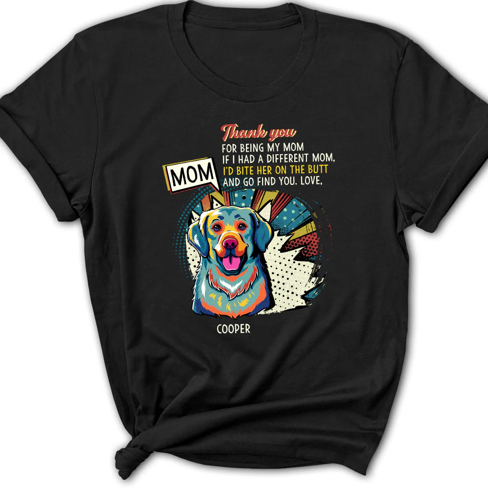I Would Bite Her On The Butt - Personalized Custom Women's T-shirt