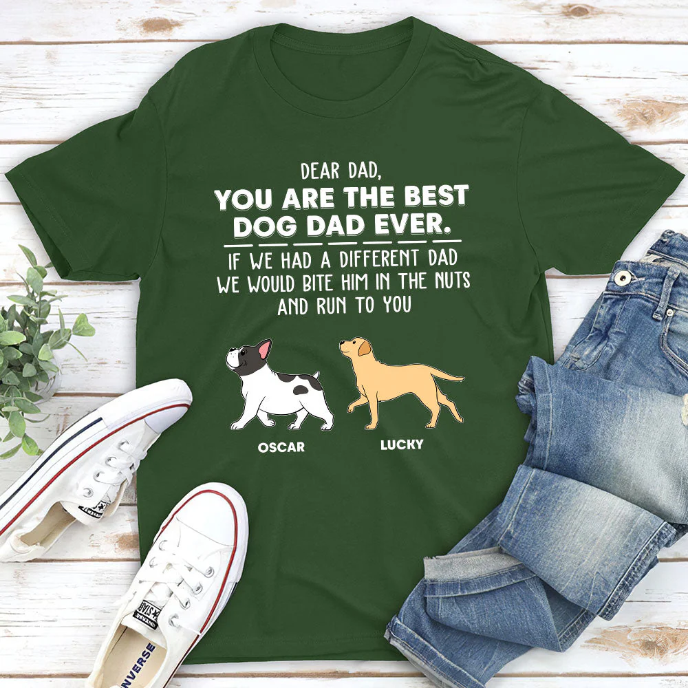 I Would Bite Him - Personalized Custom Unisex T-shirt - Image 3