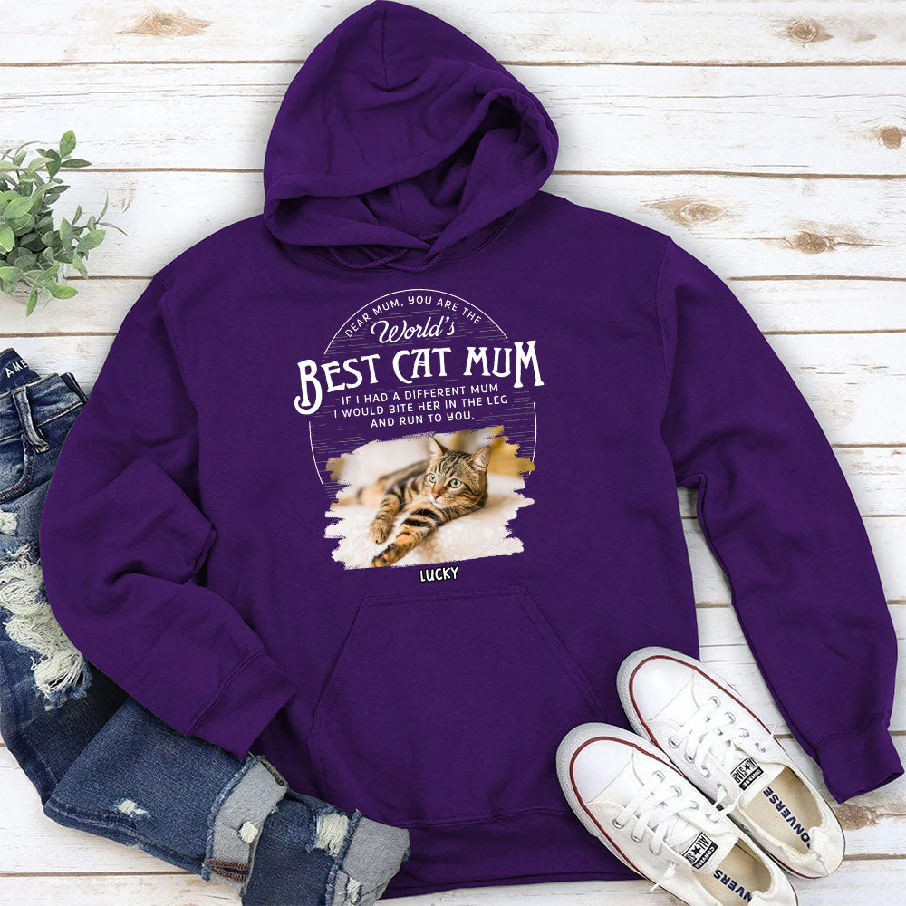 I Would Cat Ver - Personalized Custom Hoodie - Image 3