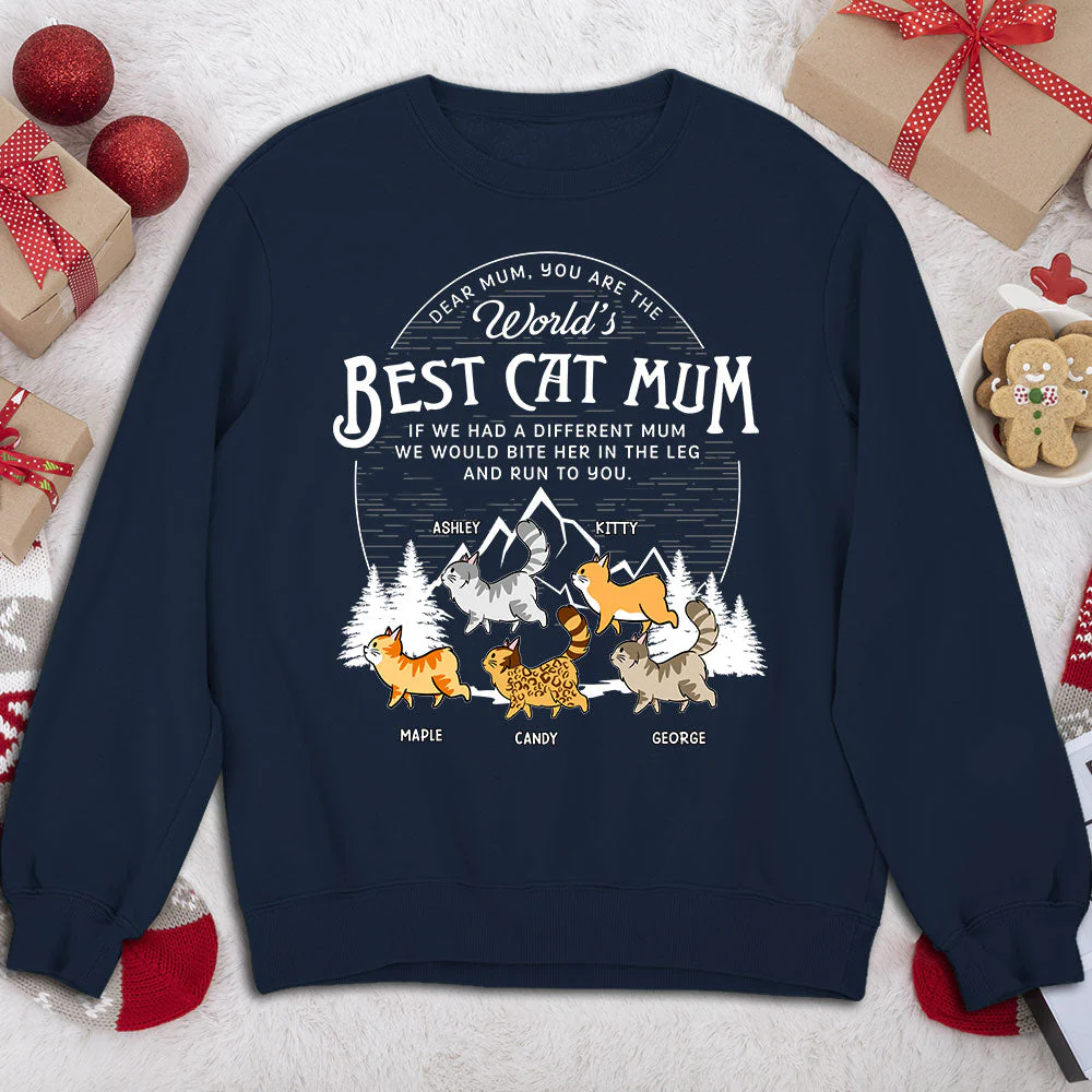 I Would Cat Ver - Personalized Custom Sweatshirt - Image 2