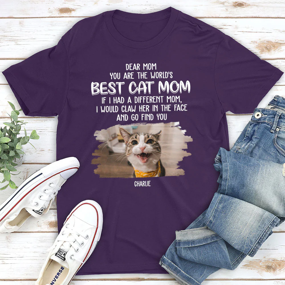 I Would Claw Her Face - Personalized Custom Unisex T-shirt - Image 5