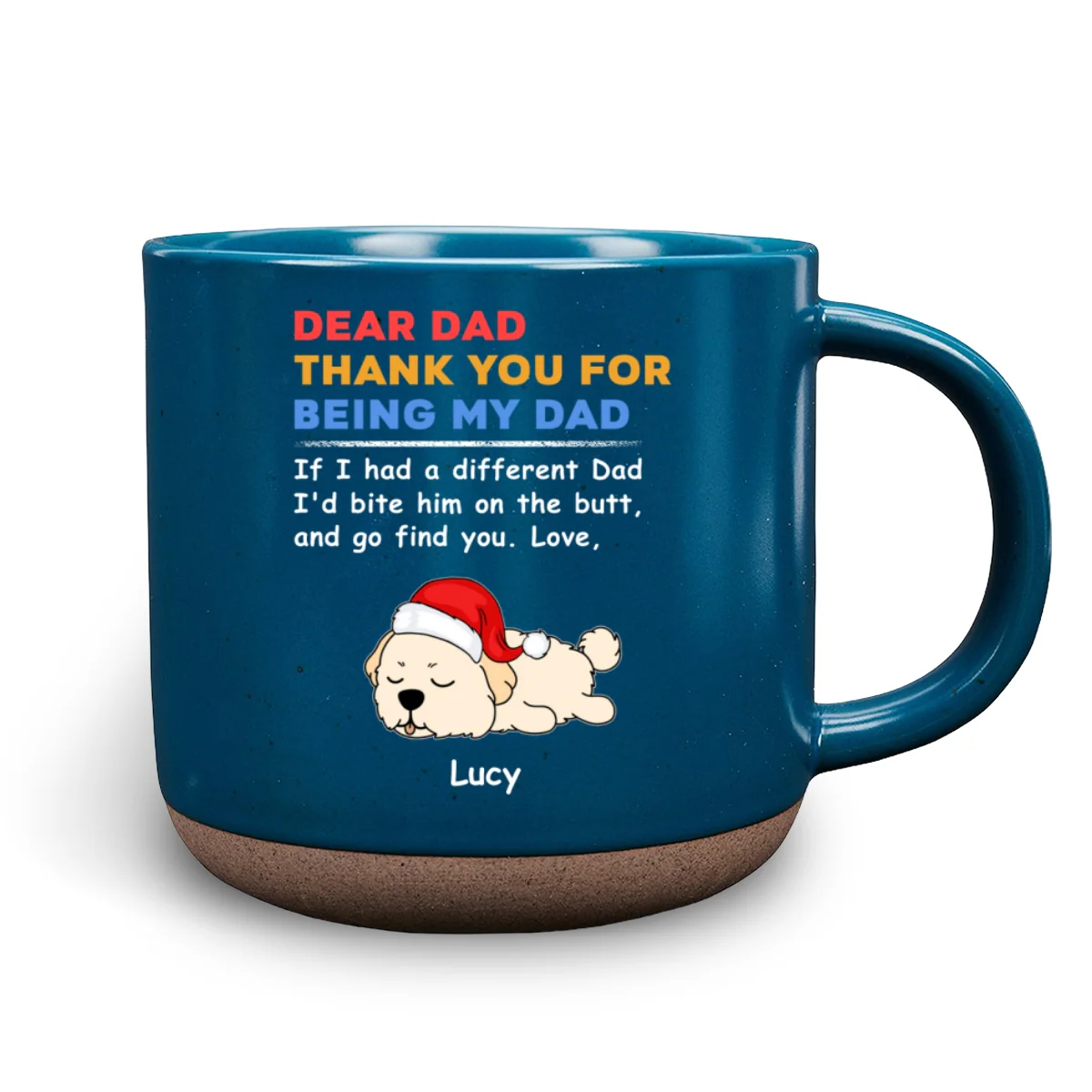 If I Had A Different Mom Dad -  Personalized Custom Pottery Mug - Image 8