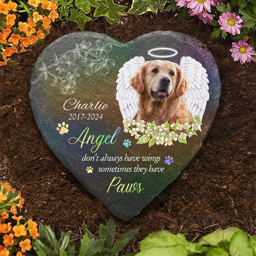 If Love Alone Could Have - Personalized Custom Heart Shaped Stone - Image 4