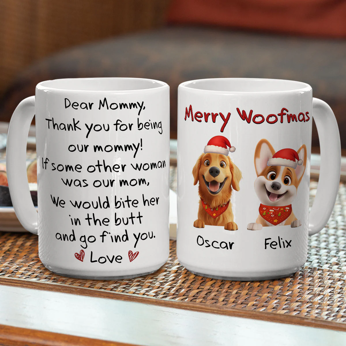 If Someone Was My Parent - Personalized Custom Coffee Mug - Image 5