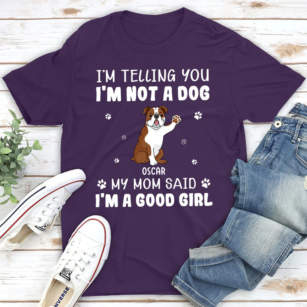 I'm A Good Boy - Personalized Custom Unisex T-shirt - Image 3