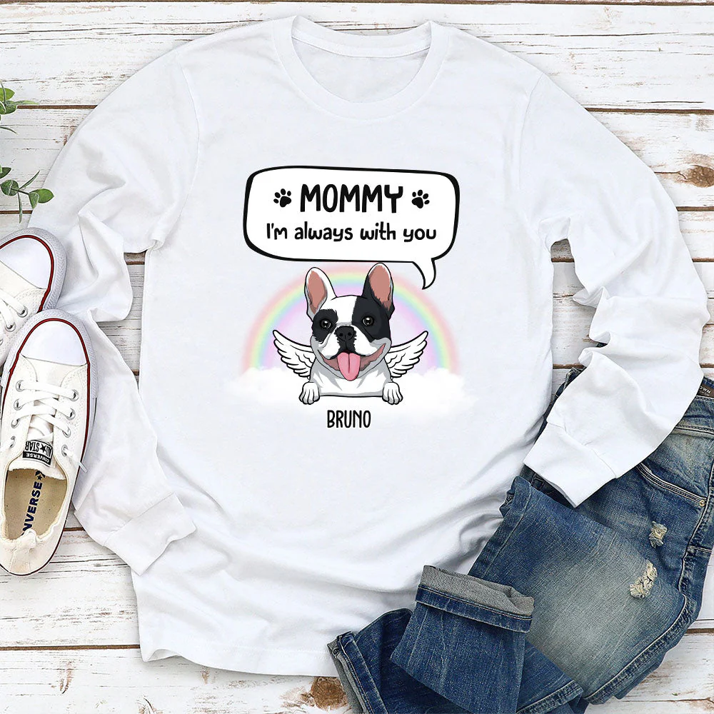 I'm Always With You - Personalized Custom Long Sleeve T-shirt - Image 2