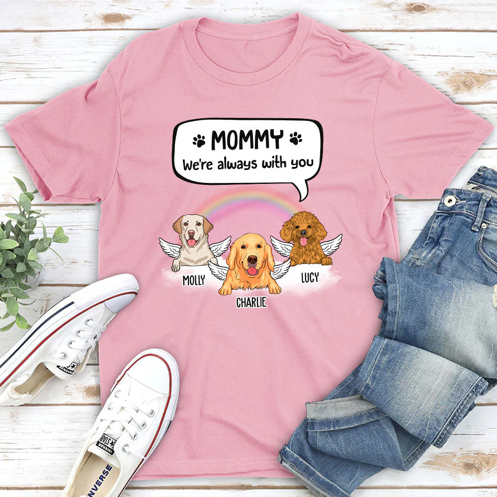 I'm Always With You - Personalized Custom Unisex T-shirt - Image 3
