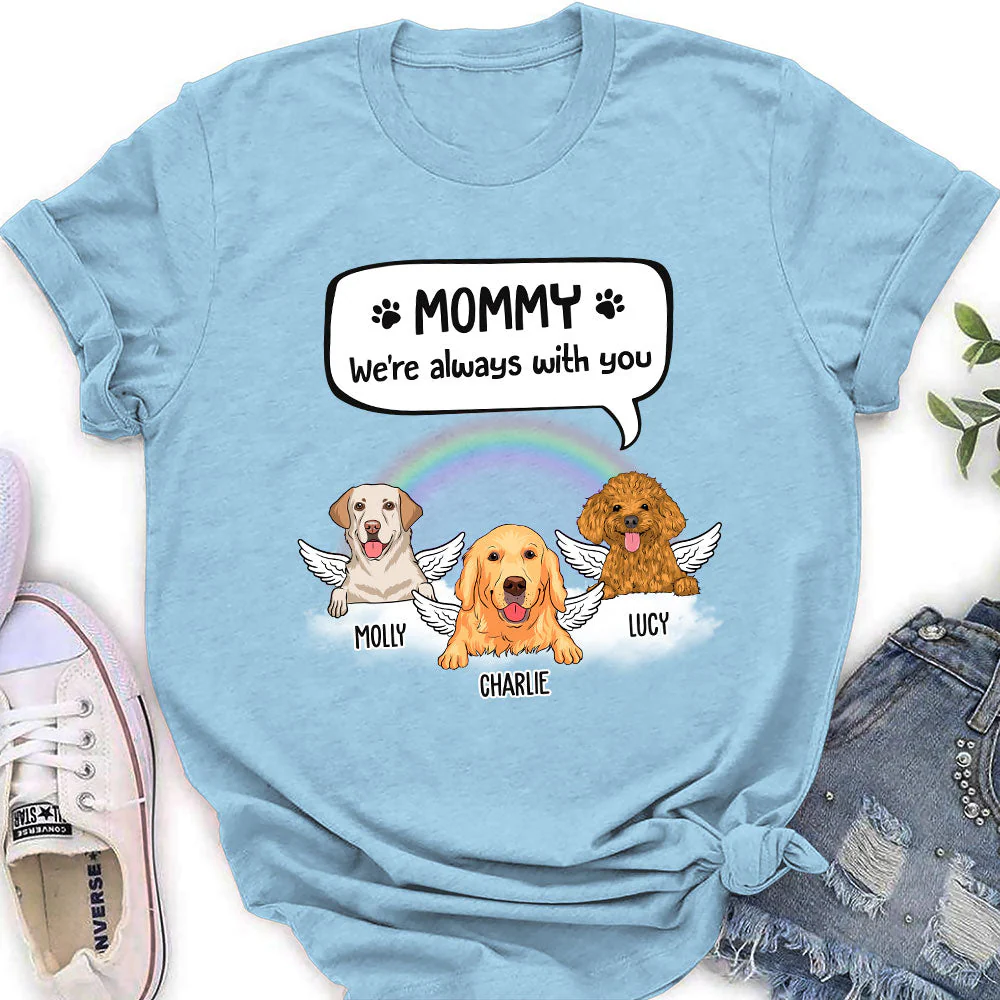 I'm Always With You - Personalized Custom Women's T-shirt - Image 3