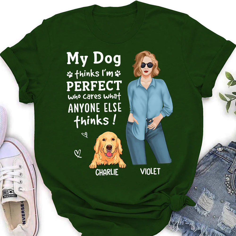 I'm Perfect - Personalized Custom Women's T-shirt - Image 2