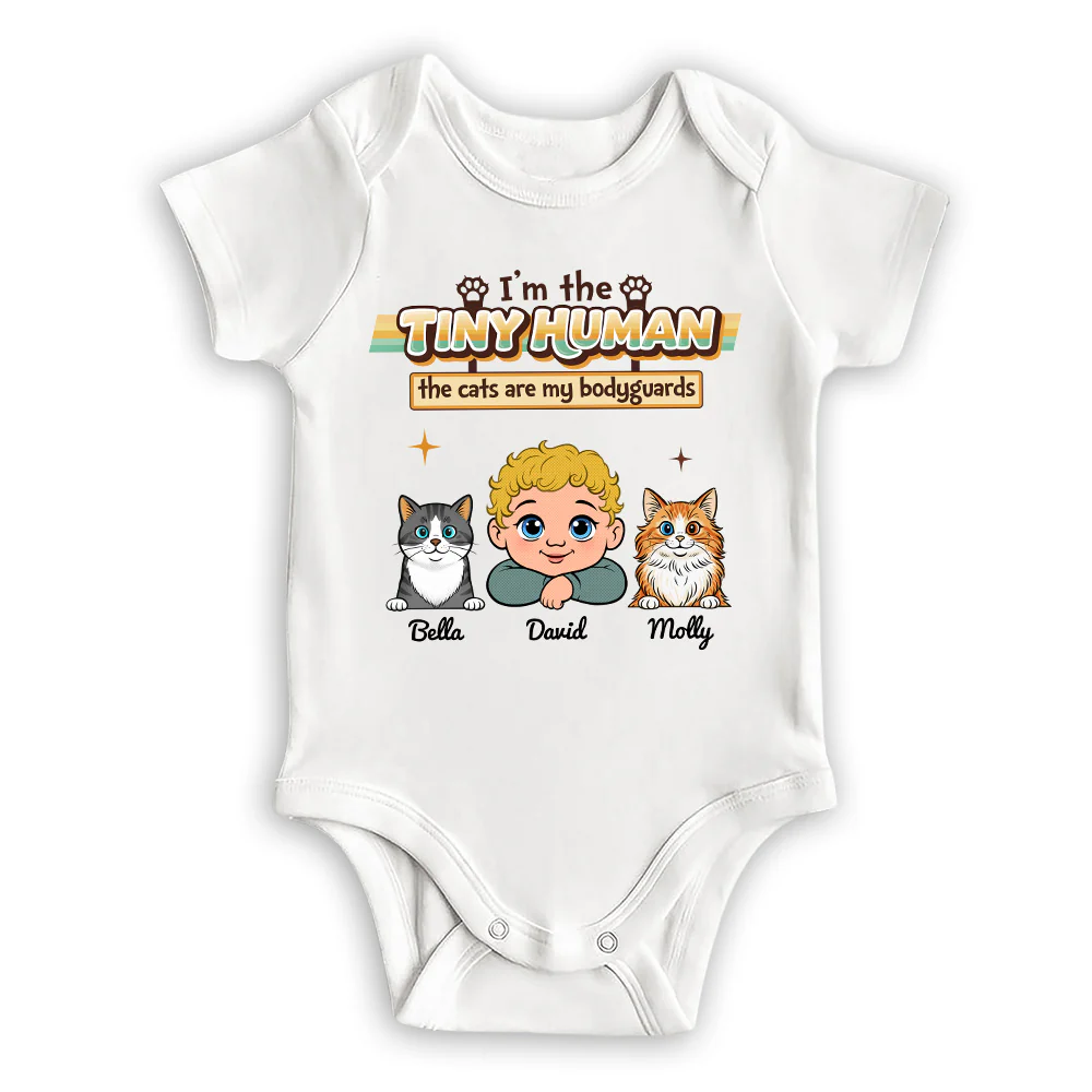 I'm The Tiny Human - Personalized Custom Baby Onesie