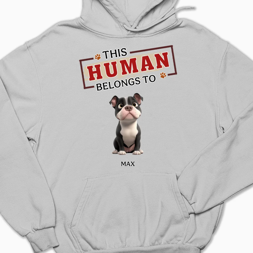 In My Dog’s World - Personalized Custom Hoodie - Image 6