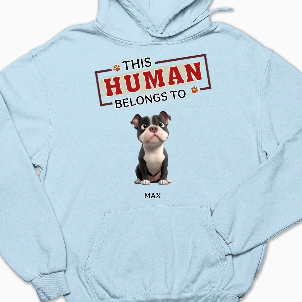 In My Dog’s World - Personalized Custom Hoodie - Image 7