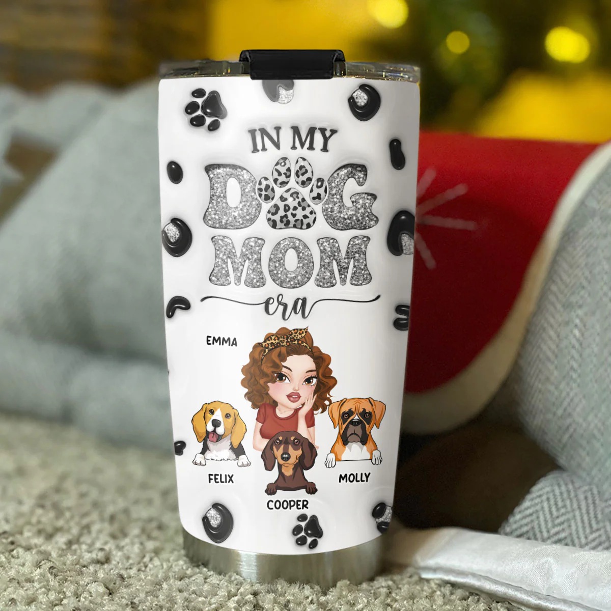 In My Era - Personalized Custom 3D Inflated Effect Tumbler - Image 4