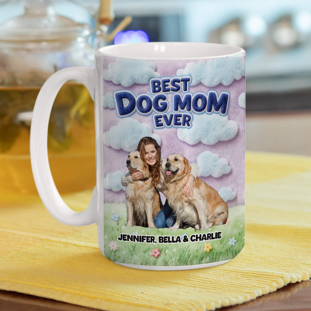 In The Clouds Photo - Personalized Custom 3D Inflated Effect Mug - Image 4