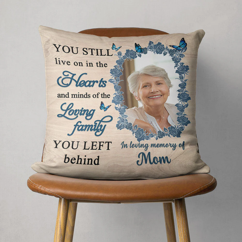 In The Hearts - Personalized Custom Throw Pillow - Image 4