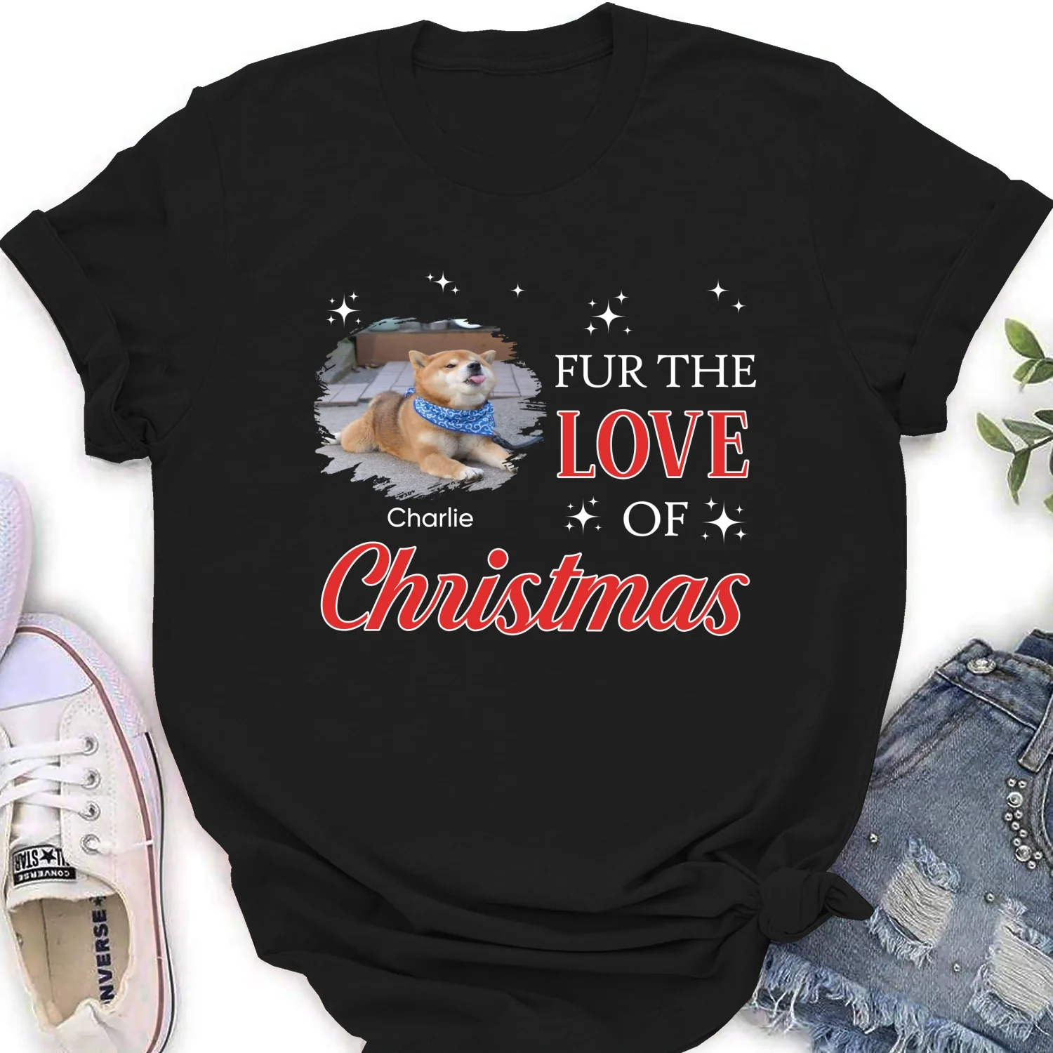 In The Name Of Love Photo - Personalized Custom Women's T-Shirt - Image 6