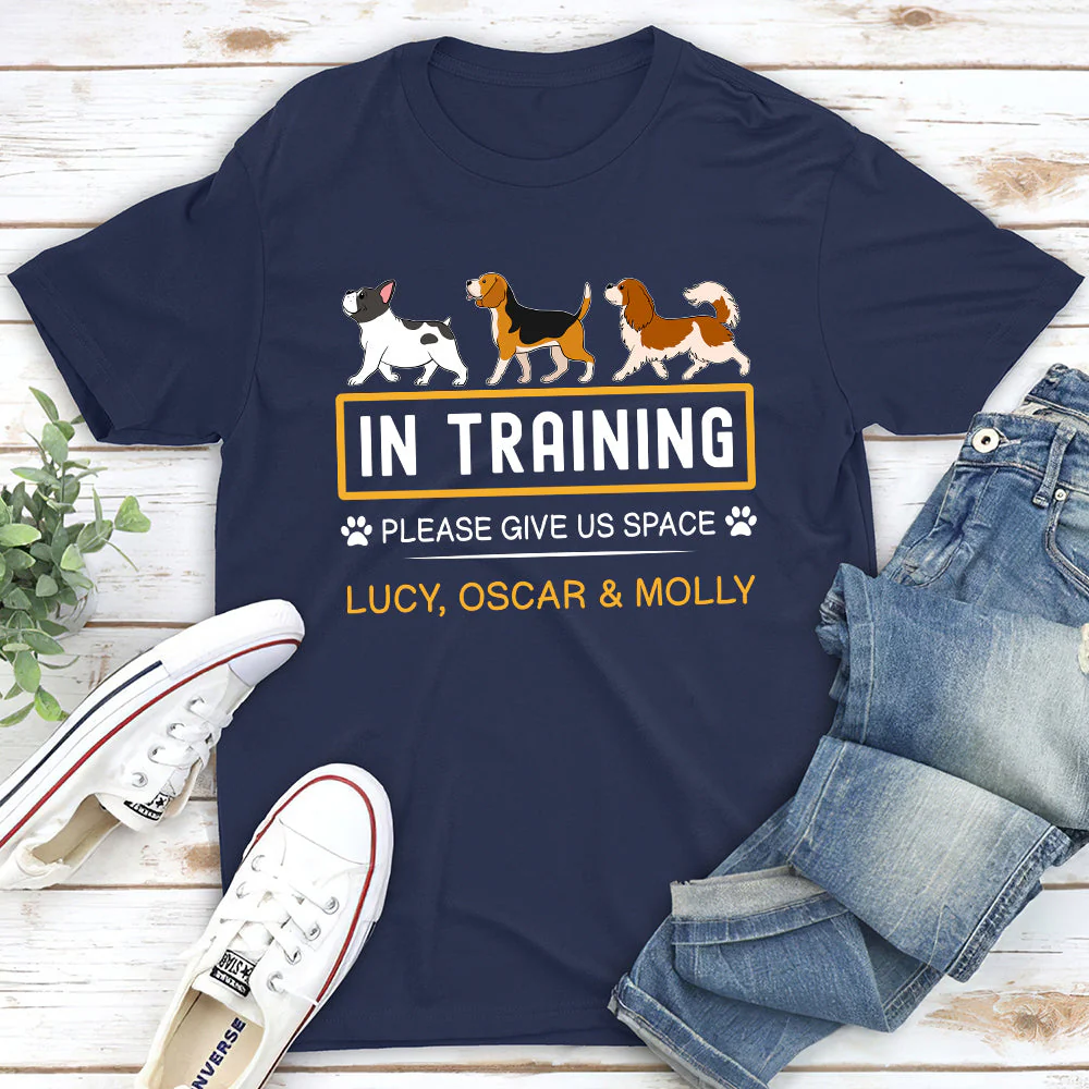 In Training - Personalized Custom Unisex T-shirt - Image 3