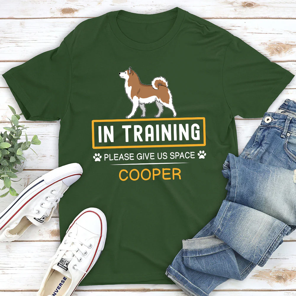 In Training - Personalized Custom Unisex T-shirt - Image 4