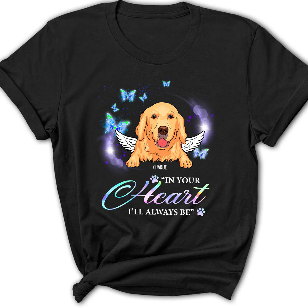 In Your Heart - Personalized Custom Women's T-shirt