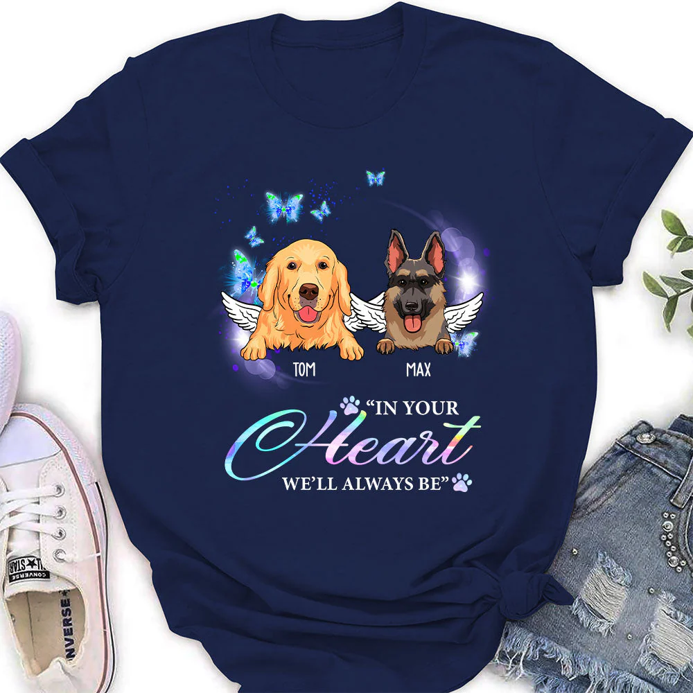 In Your Heart - Personalized Custom Women's T-shirt - Image 2