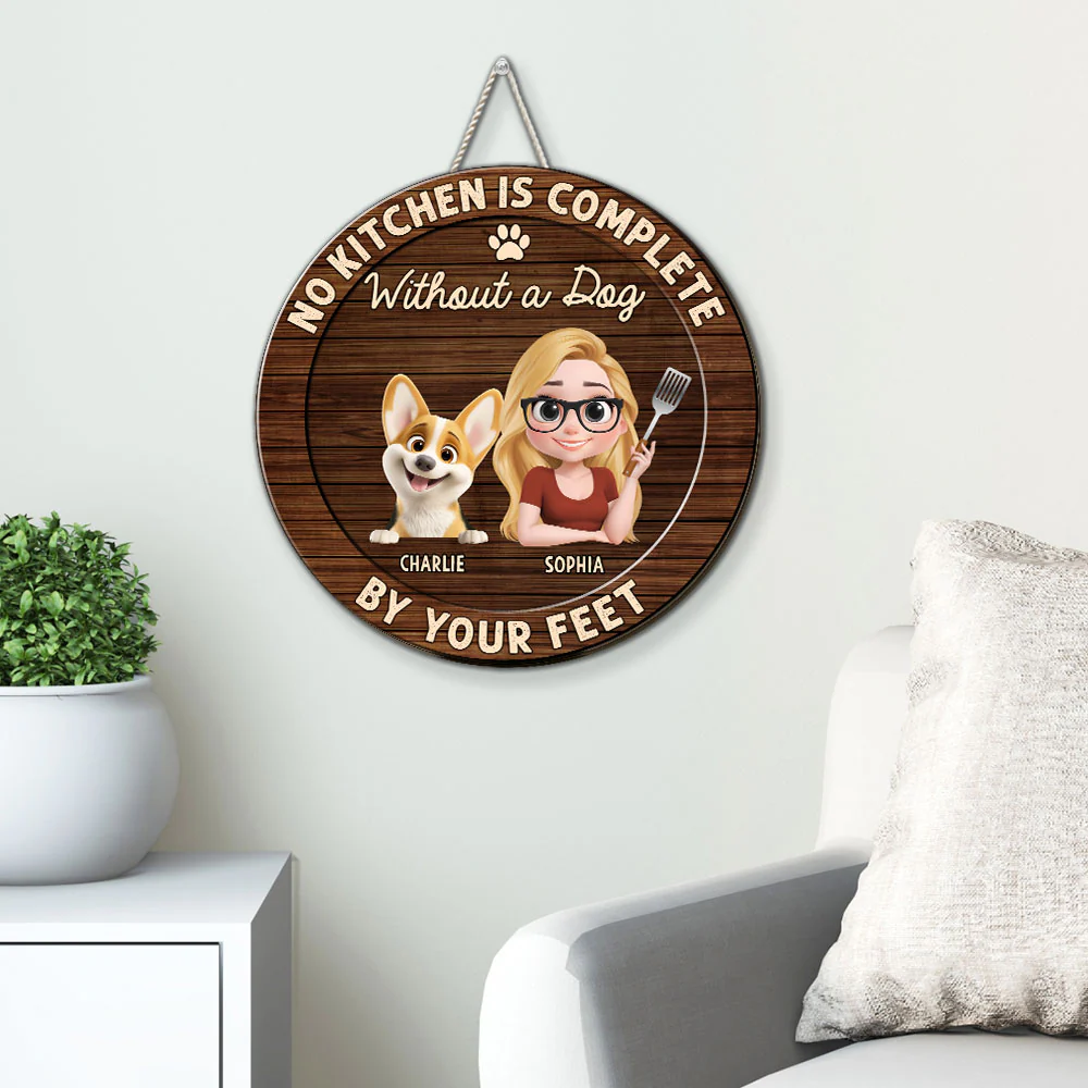 Incomplete Kitchen - Personalized Custom Wood Sign - Image 3
