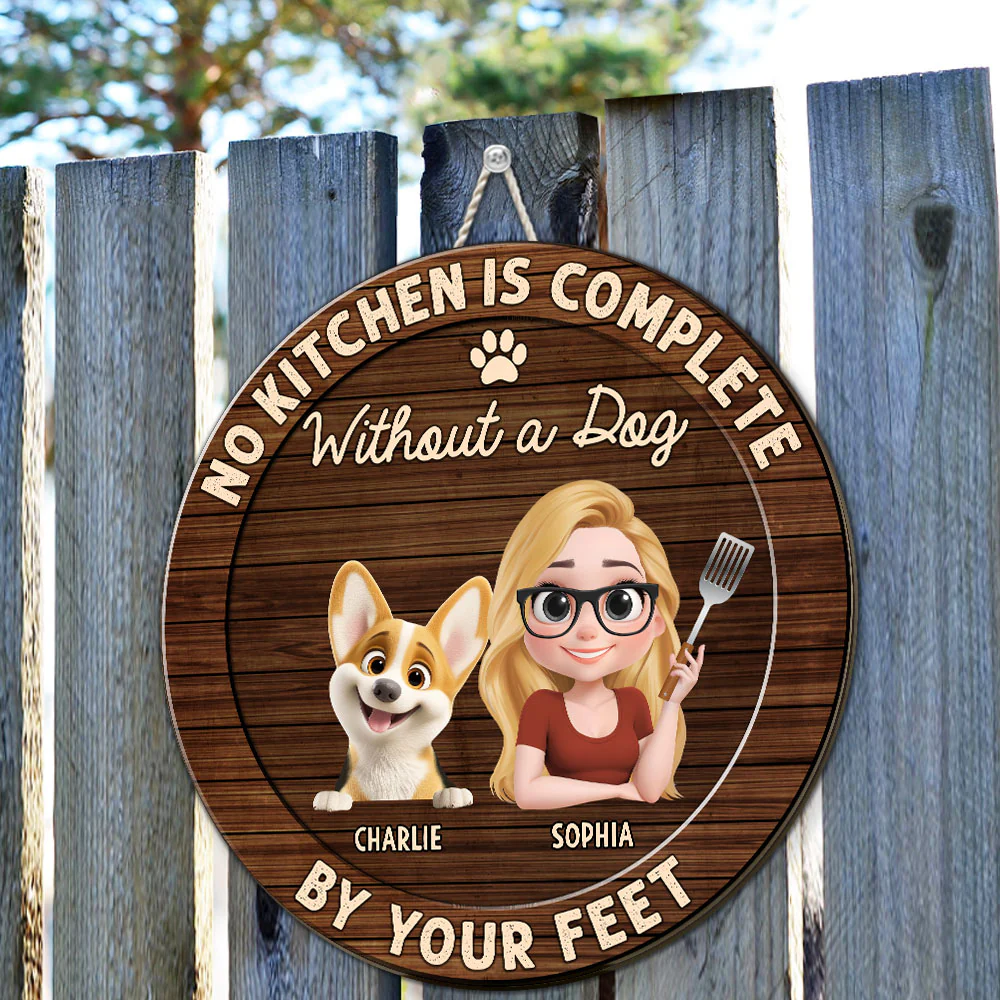 Incomplete Kitchen - Personalized Custom Wood Sign - Image 5