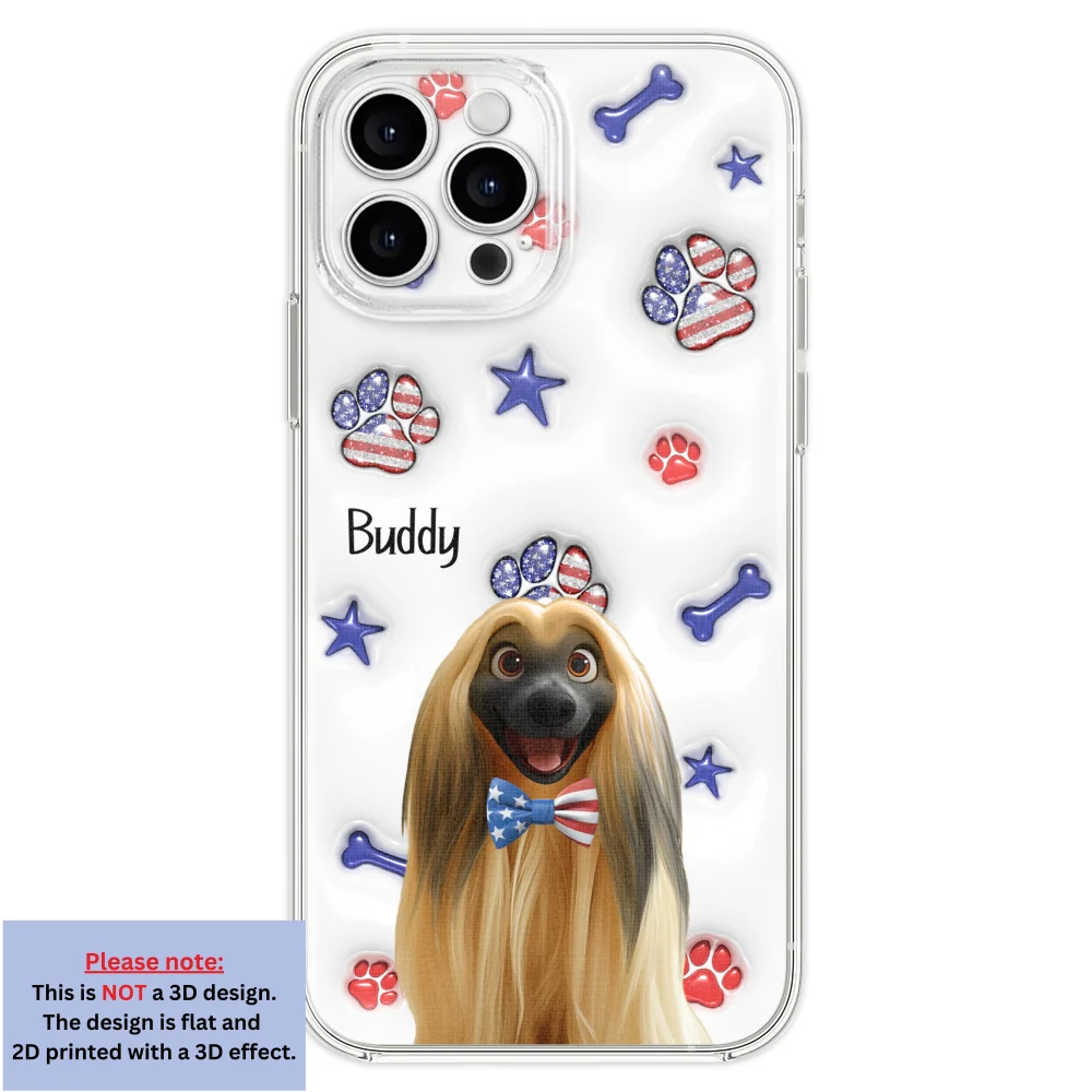 Independent Dogs - Personalized Custom 3D Inflated Effect Phone Case - Image 21