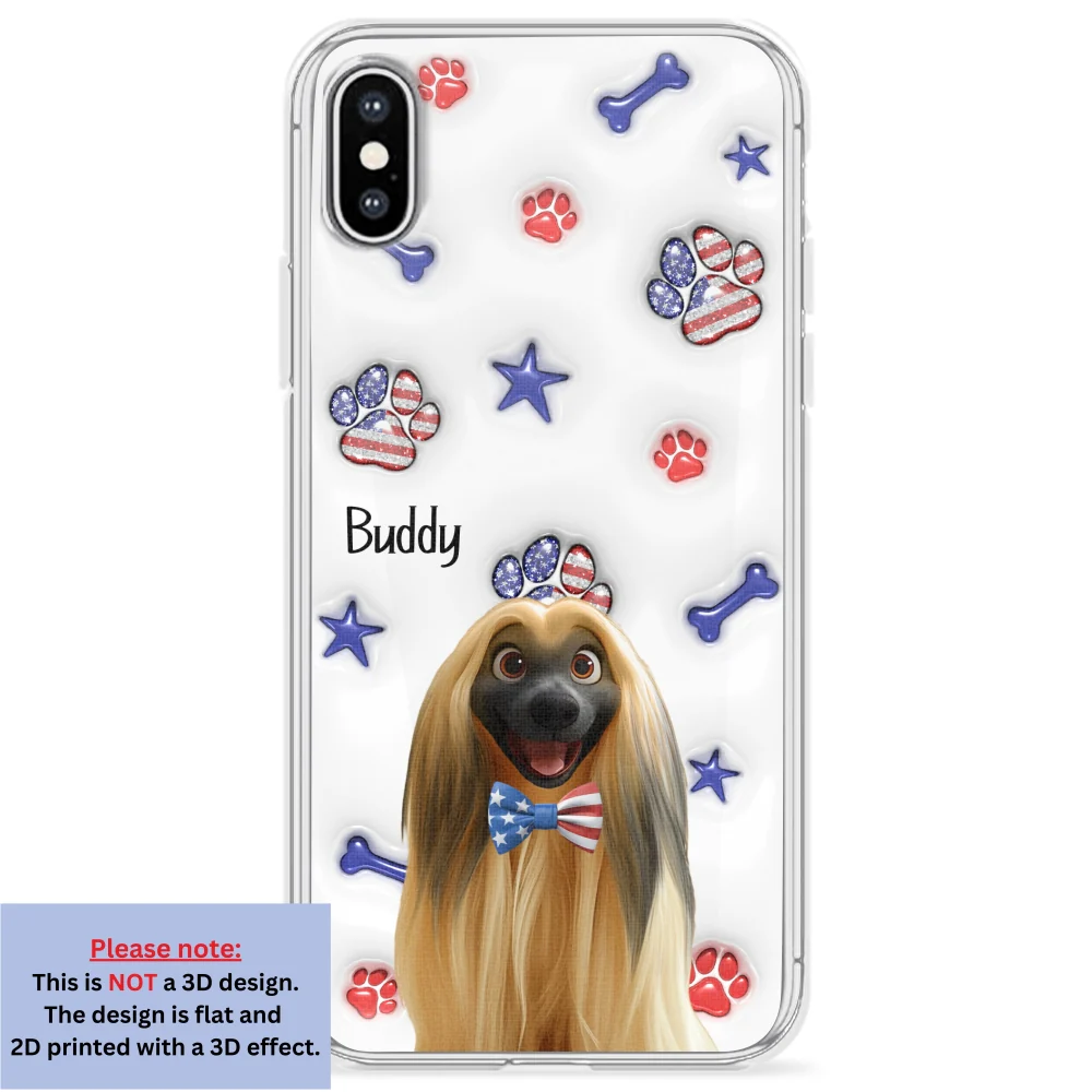 Independent Dogs - Personalized Custom 3D Inflated Effect Phone Case - Image 24