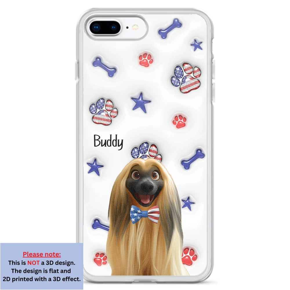 Independent Dogs - Personalized Custom 3D Inflated Effect Phone Case - Image 6