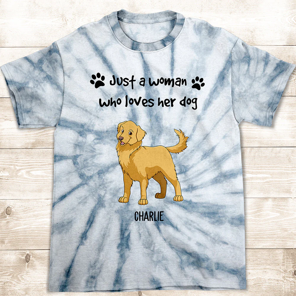 Just A Girl - Personalized Custom All-over-print T-shirt - Image 2