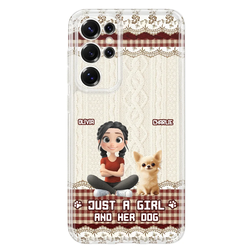 Just A Girl - Personalized Custom Phone Case - Image 36