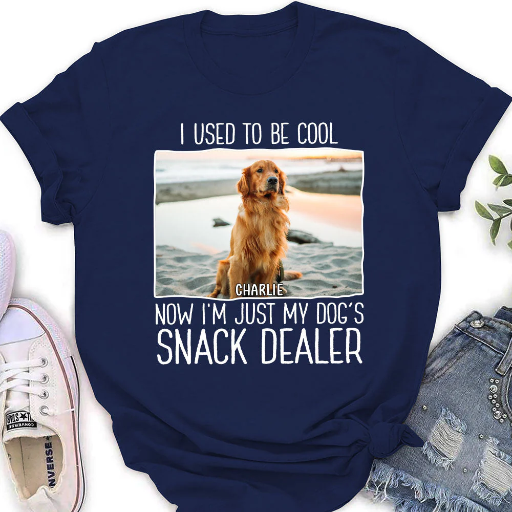 Just A Snack Dealer 2 Photo - Personalized Custom Women's T-shirt - Image 2