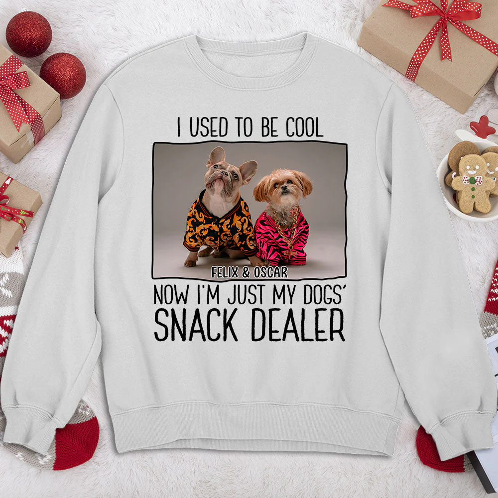 Just A Snack Dealer Photo - Personalized Custom Sweatshirt - Image 2