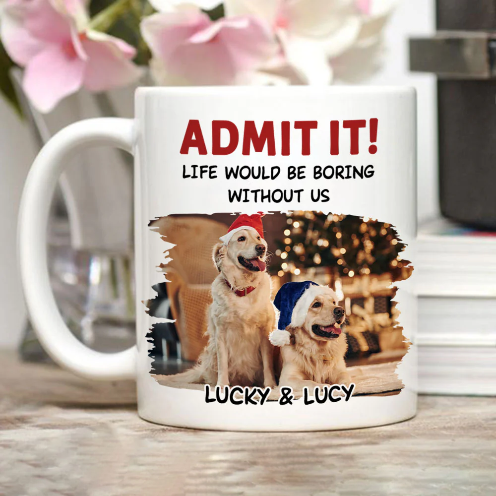  Just Admit It Photo - Personalized Custom Coffee Mug - Image 2