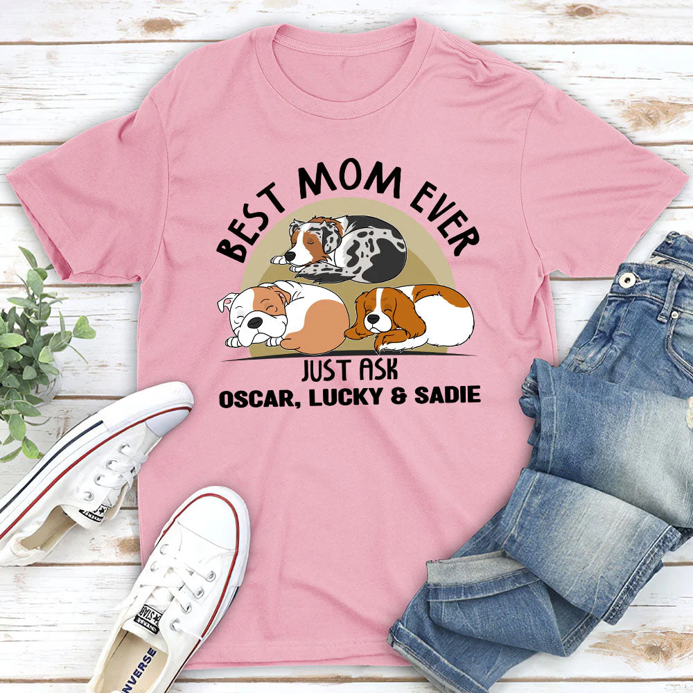 Just Ask My Dog - Personalized Custom Unisex T-shirt - Image 4