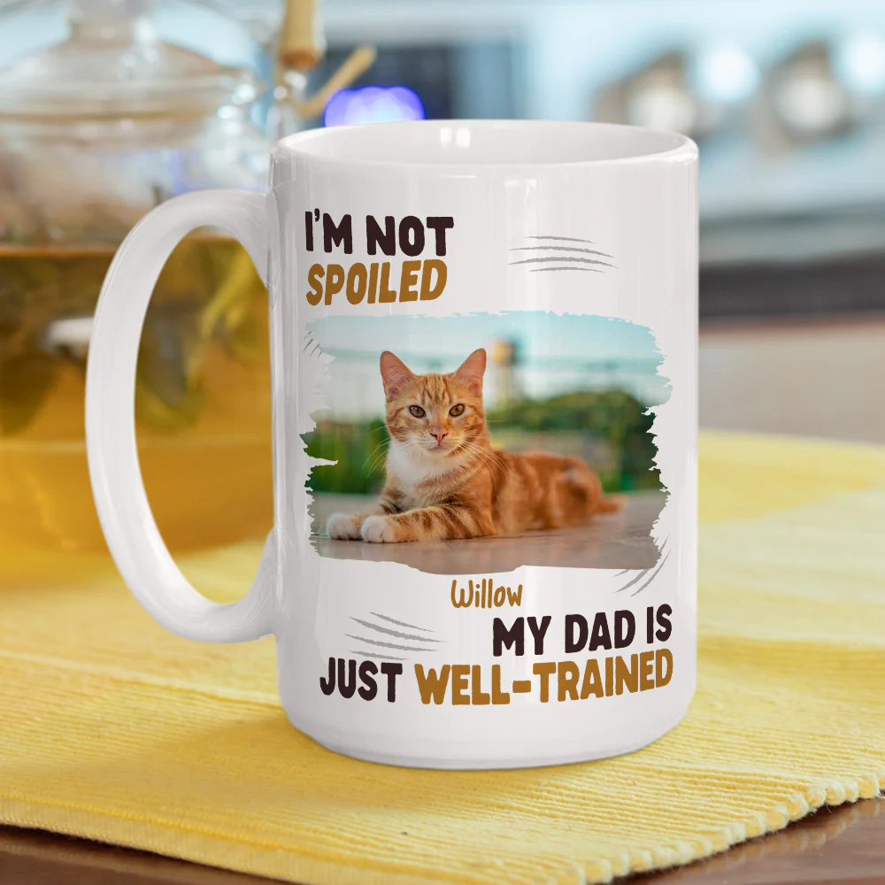 Just Because We Trained You Well Photo - Personalized Custom Coffee Mug - Image 3