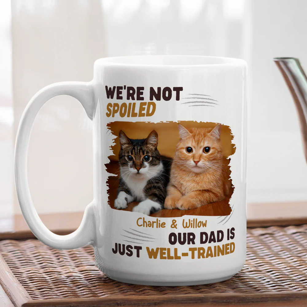 Just Because We Trained You Well Photo - Personalized Custom Coffee Mug - Image 4