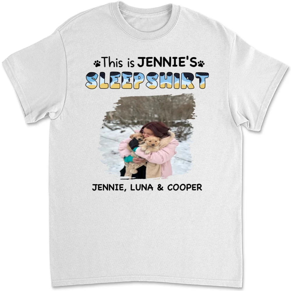 Just Chilling Out Photo - Personalized Custom Unisex T-Shirt - Image 4