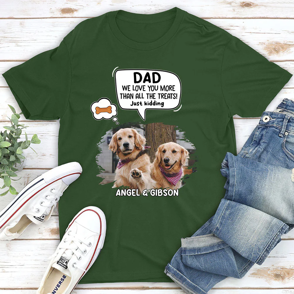 Just Kidding 2 - Personalized Custom Premium T-shirt - Image 5
