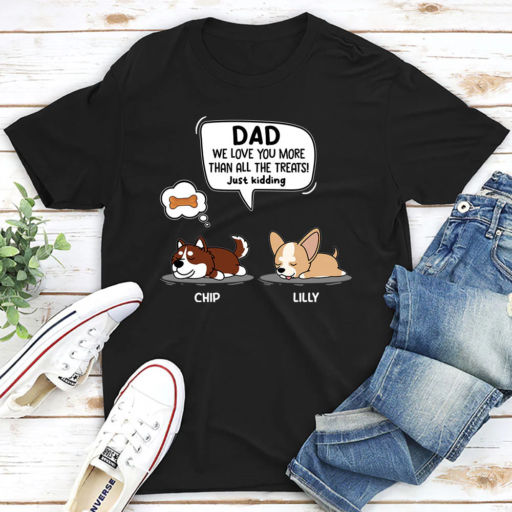 Just Kidding 2 - Personalized Custom Unisex T-shirt - Image 2