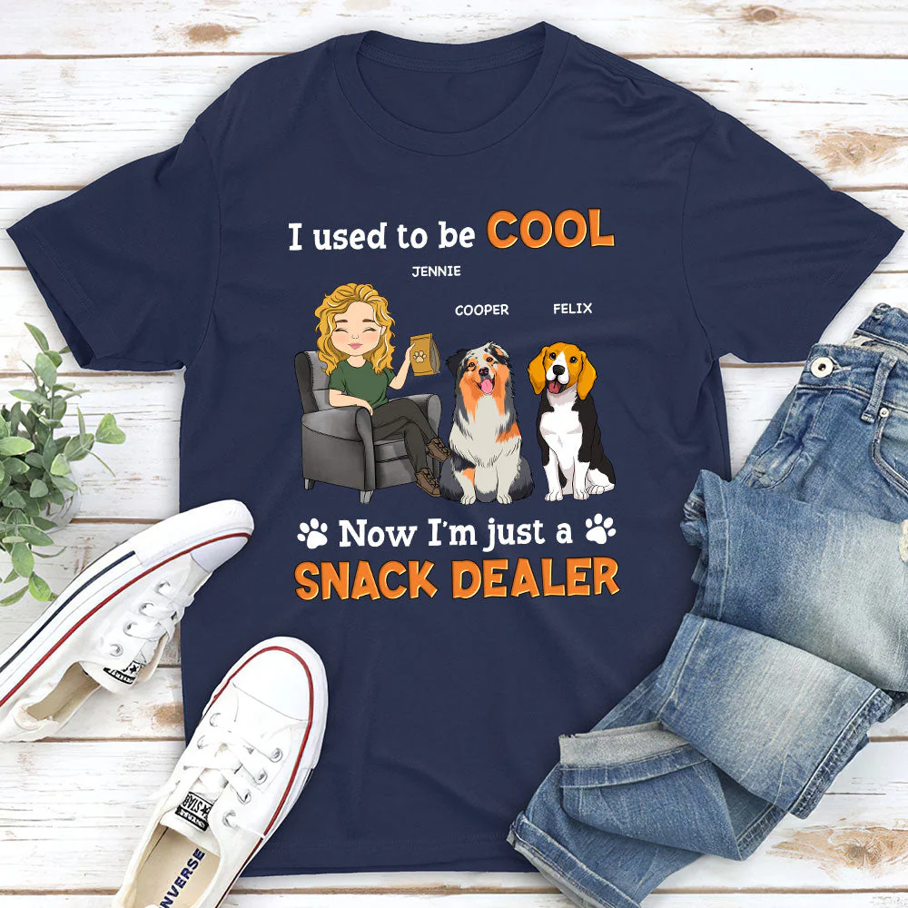 Just Snack Dealer - Personalized Custom Unisex T-shirt - Image 3