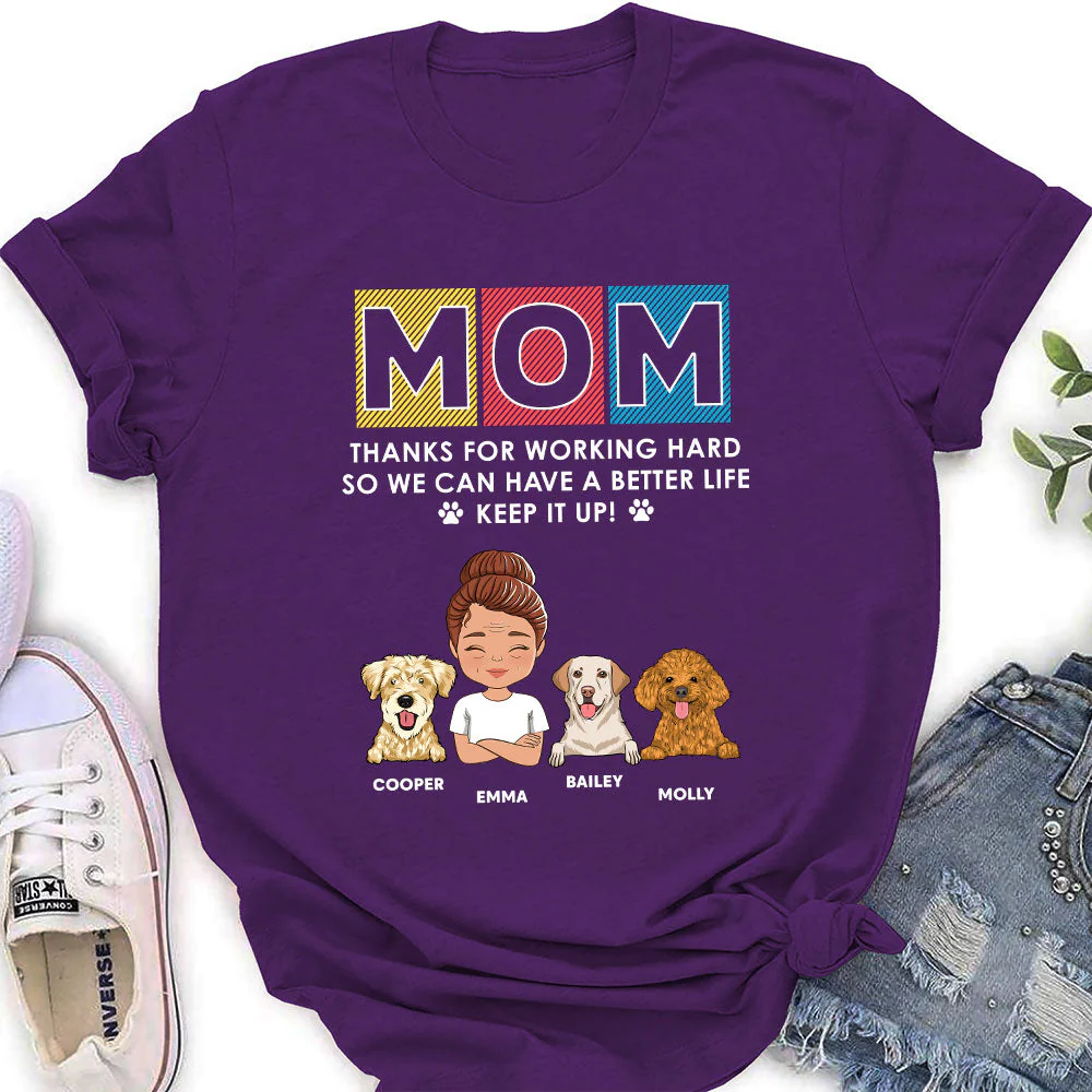 Keep It Up - Personalized Custom Women's T-shirt - Image 2