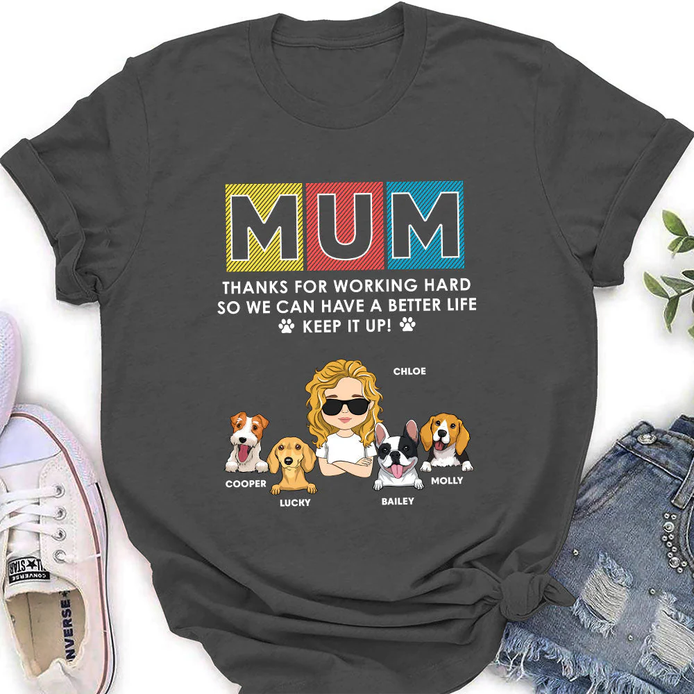 Keep It Up - Personalized Custom Women's T-shirt - Image 3