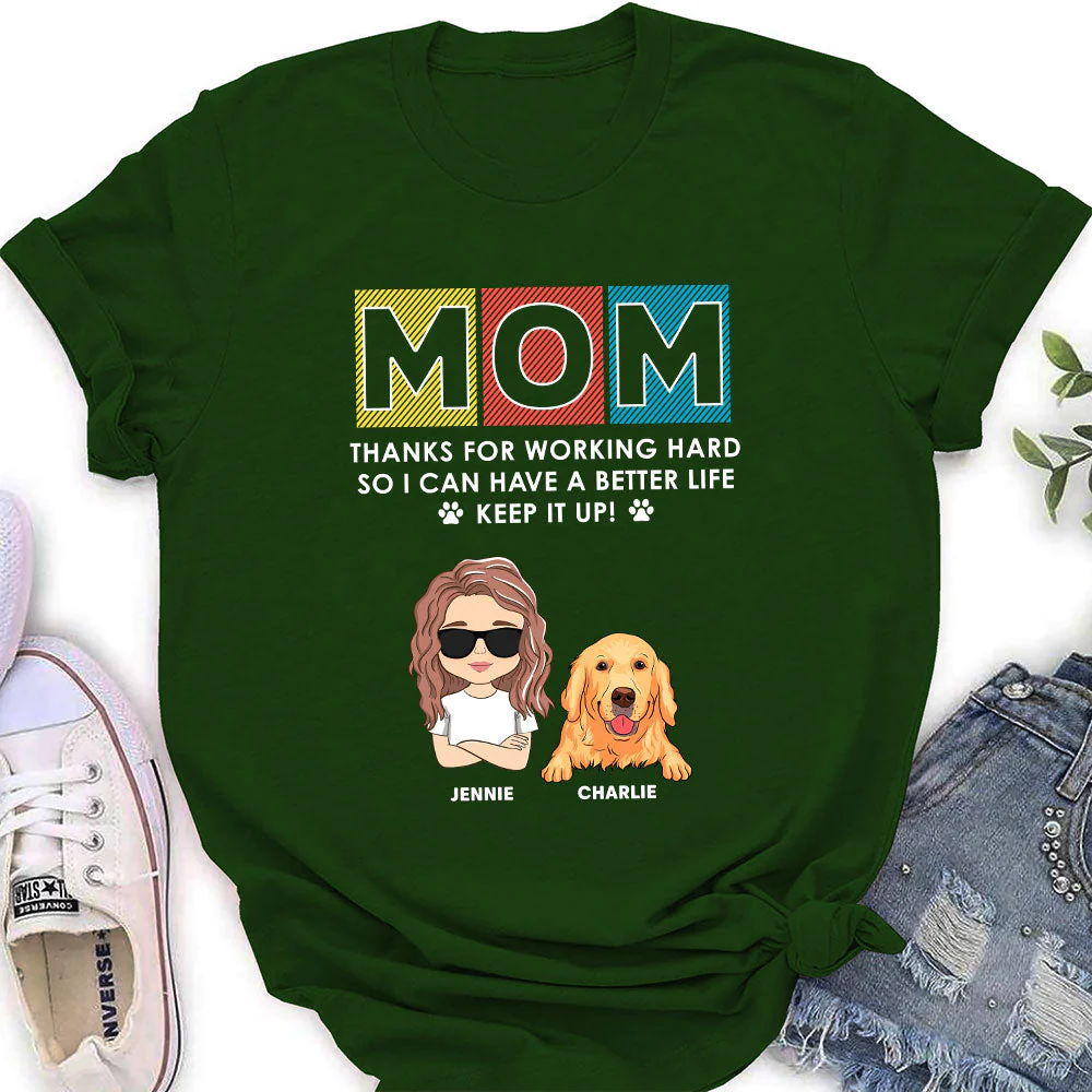 Keep It Up - Personalized Custom Women's T-shirt - Image 4